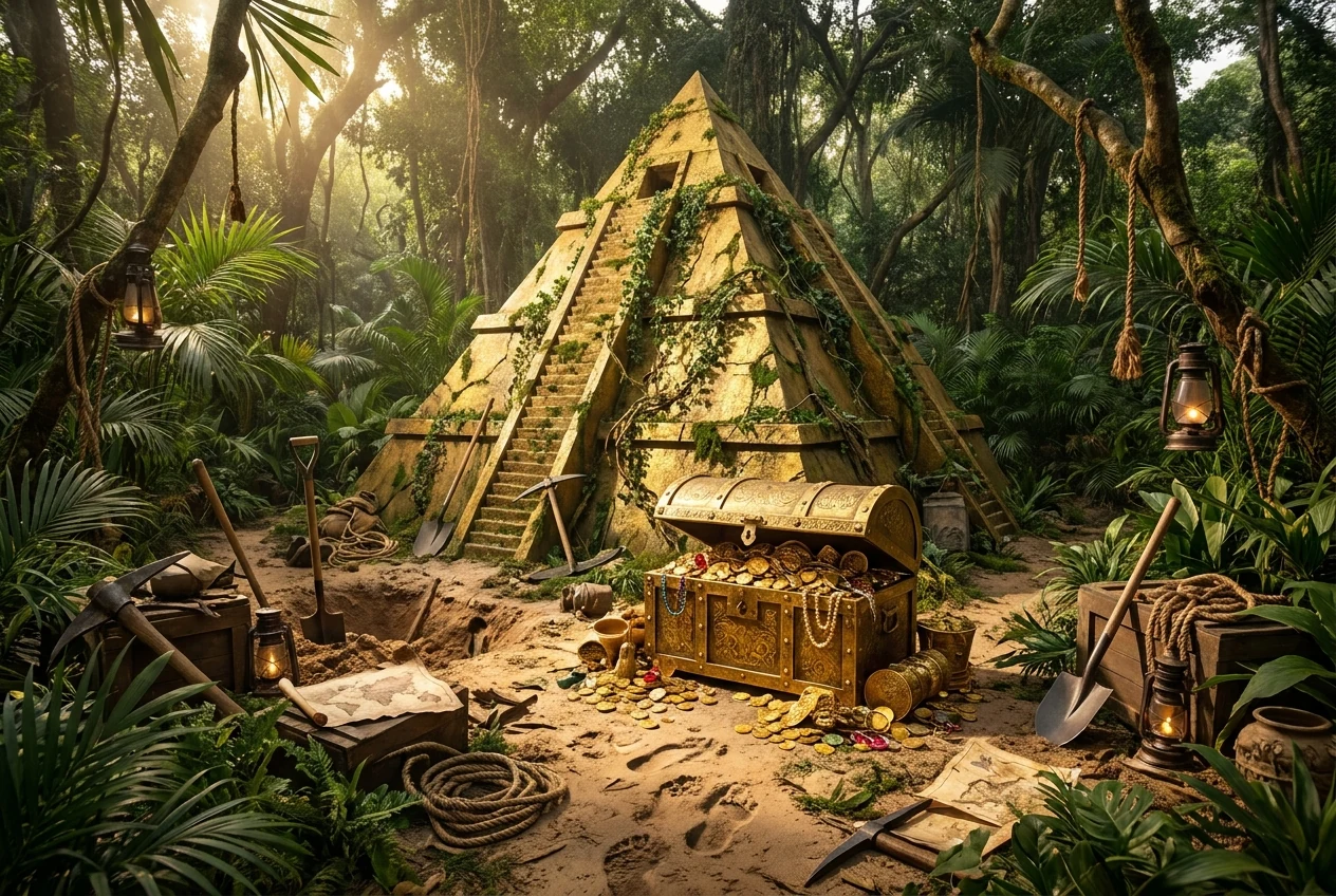 Gonzo Treasure Hunt sur GoldBet casino